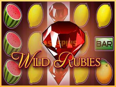 गेमिंग मशीन Wild Rubies बड़ी रकम पाने का आपका रास्ता