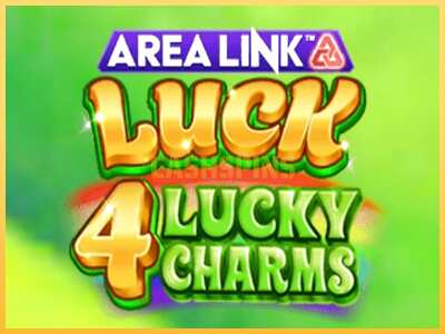 गेमिंग मशीन Area Link Luck 4 Lucky Charms बड़ी रकम पाने का आपका रास्ता