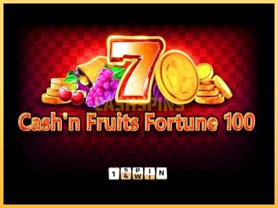 गेमिंग मशीन Cashn Fruits Fortune 100 बड़ी रकम पाने का आपका रास्ता