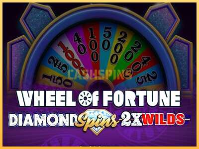 गेमिंग मशीन Wheel of Fortune Diamond Spins 2x Wilds बड़ी रकम पाने का आपका रास्ता