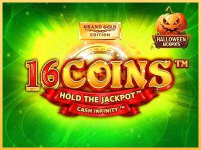 गेमिंग मशीन 16 Coins Grand Gold Edition Halloween Jackpots बड़ी रकम पाने का आपका रास्ता