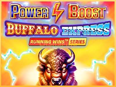 गेमिंग मशीन Power Boost: Buffalo Express बड़ी रकम पाने का आपका रास्ता