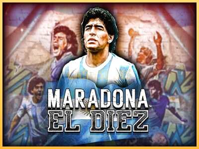 गेमिंग मशीन Maradona El Diez बड़ी रकम पाने का आपका रास्ता