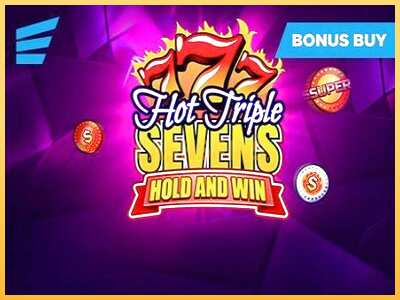 गेमिंग मशीन Hot Triple Sevens Hold & Win बड़ी रकम पाने का आपका रास्ता