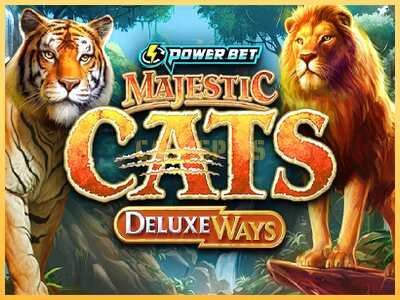 गेमिंग मशीन Majestic Cats DeluxeWays बड़ी रकम पाने का आपका रास्ता