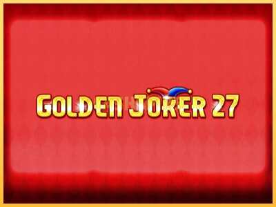 गेमिंग मशीन Golden Joker 27 Hold & Win बड़ी रकम पाने का आपका रास्ता