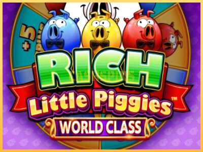 गेमिंग मशीन Rich Little Piggies World Class बड़ी रकम पाने का आपका रास्ता