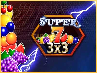 गेमिंग मशीन Super 7 3x3 बड़ी रकम पाने का आपका रास्ता