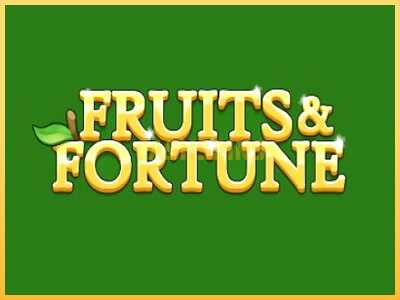 गेमिंग मशीन Fruits & Fortune बड़ी रकम पाने का आपका रास्ता