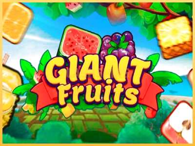 गेमिंग मशीन Giant Fruits बड़ी रकम पाने का आपका रास्ता