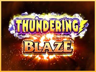 गेमिंग मशीन Thundering Blaze बड़ी रकम पाने का आपका रास्ता