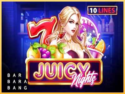 गेमिंग मशीन Juicy Nights बड़ी रकम पाने का आपका रास्ता