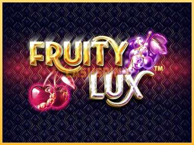 गेमिंग मशीन Fruity Lux बड़ी रकम पाने का आपका रास्ता