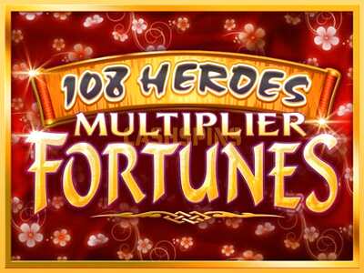 गेमिंग मशीन 108 Heroes Multiplier Fortunes बड़ी रकम पाने का आपका रास्ता