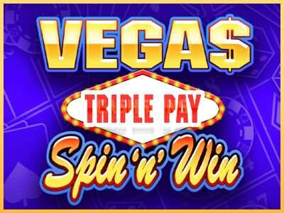 गेमिंग मशीन Vegas Triple Pay Spin n Win बड़ी रकम पाने का आपका रास्ता