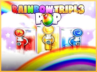 गेमिंग मशीन Rainbow Triple Pop बड़ी रकम पाने का आपका रास्ता