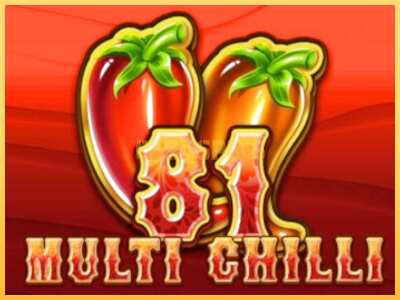 गेमिंग मशीन Multi Chilli 81 बड़ी रकम पाने का आपका रास्ता