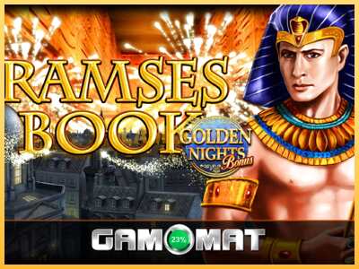 गेमिंग मशीन Ramses Book Golden Nights बड़ी रकम पाने का आपका रास्ता